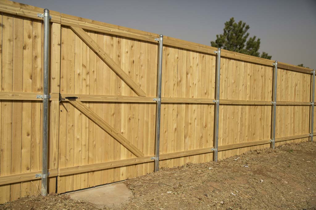 5’ wide gate for easy access